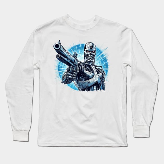 Terminator Long Sleeve T-Shirt by Iceman_products